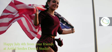 Happy Independence Day from Artful Smiles Dental Studio